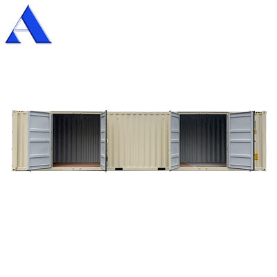 40ft One Side Door Opening Dry Shipping Container 40 40 Foot HC or GP Steel Material CSC Certified with Internal Dimensions