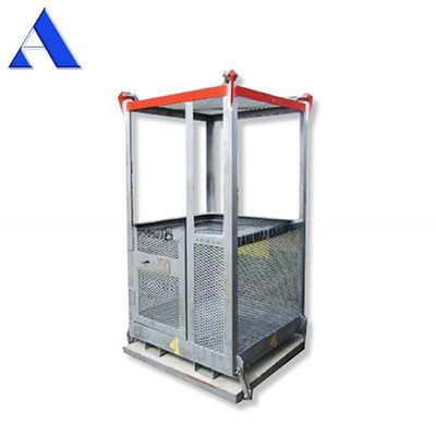 45C Lifting Angle 3CBM DNV 2.7-1 Steel Dry Container Offshore Personal Transfer Basket with CSC and BV Certificates