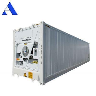 12192 x 2438 x 2896mm Thermo King Cooling Refrigerator 40ft High Cube Reefer Container Get Yours Today for Transportation