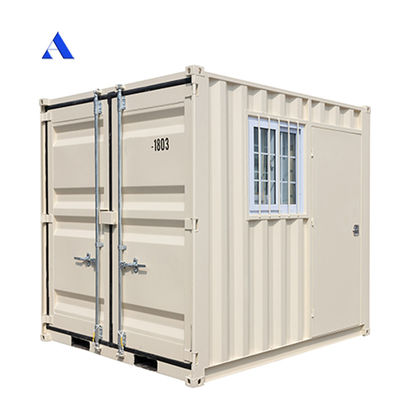 8ft 10ft Small Size Mini Prefab Modular Mobile Storage Shipping Container Office Made in with CSC Certification