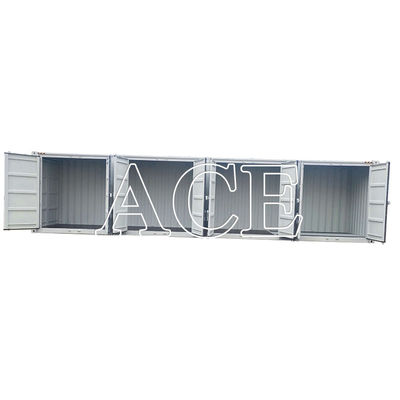67.7cbm Capacity 40ft High Cube Open Side Shipping Container with 4 Side Doors 12192 x 2438 x 2896 mm External Dimensions