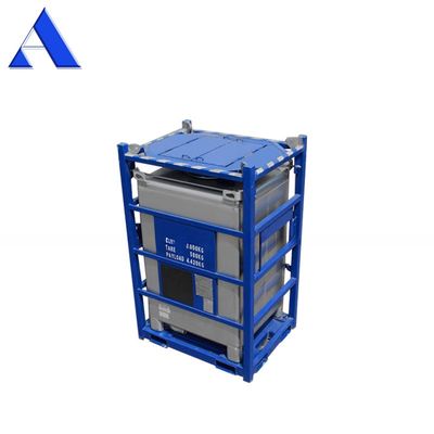 Customized 550GAL DNV 2.7-1 Standard Offshore Steel IBC Tank Container with Lifting Frame Condition Certified by CSC and BV