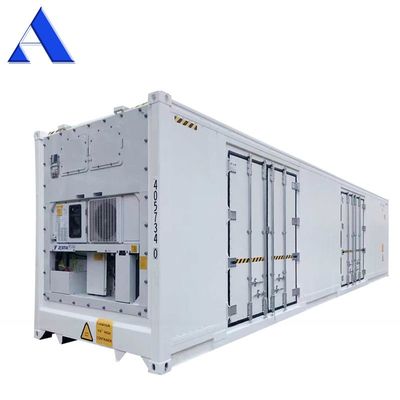 12192 x 2438 x 2896 mm 2-Door Open Side Refrigerator 40 Feet Length Reefer Container for Fresh Goods Transportation