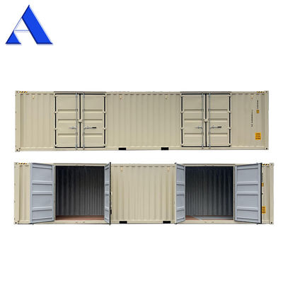 40ft High Cube Open Side Shipping Container with 12192 x 2438 x 2896 mm External Dimensions and Customizable Features