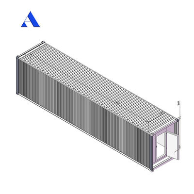 R134a/R404A Refrigerant 12m Length 60 cbm 40ft Refrigerated Reefer Container Cold Room Storage Durable Aluminum T-Bar Floor