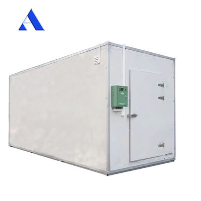 4x2.2x2.5m Mobile 13ft Mini Potable Refrigerated Freezer and Chiller Container Cold Storage Room with Aluminum T-Bar Floor