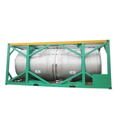 16000L DNV 2.7-1 Standard 20ft Frame UN T11 Stainless Steel Tote Offshore Tank Container for International Transport