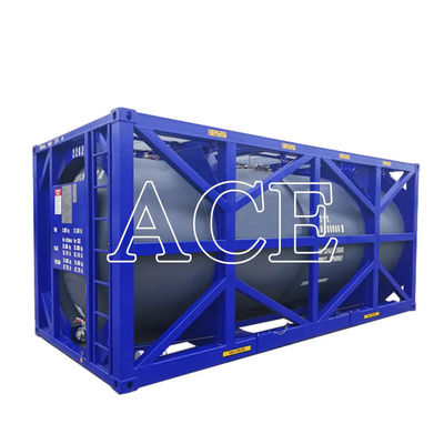 16000L DNV 2.7-1 Standard 20ft Frame UN T11 Stainless Steel Tote Offshore Tank Container for International Transport