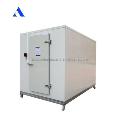 2.8x2x2.2m Mini Portable Cold Storage Room with Aluminum T-Bar Floor and MGSS Outside Wall