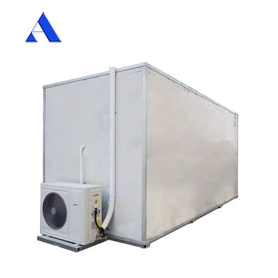 2.8x2x2.2m Mini Portable Cold Storage Room with Aluminum T-Bar Floor and MGSS Outside Wall