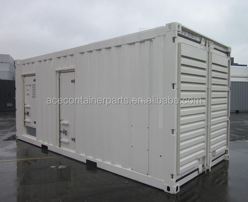 20ft 40ft Insulated Genset Container Shutter Ventilated Noise Reduction Certified by CSC Ideal for Loading and Shipping