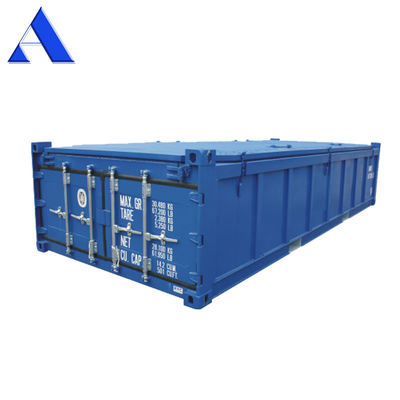 20ft Half Height Soft Open Top Container with Tarpaulin Roof Cover BV Certified High Capacity Bulk Ore Storage Solution