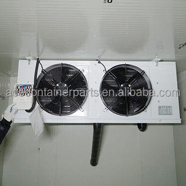 20ft Reefer Container Cold Storage Room with Aluminum T-Bar Floor and R134a/R404A Refrigerant