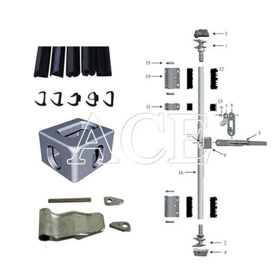 Professional of ISO Marine 20ft 40ft Shipping Container Spare Parts and Accessories with Hard Wood Floor Material