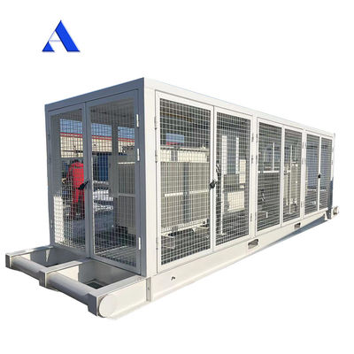 5ft 6ft 8ft 9ft 10ft 45ft 48ft 53ft C5 H Painting Power Transformer Steel Floor for Compressor Frame Skid and Efficiency