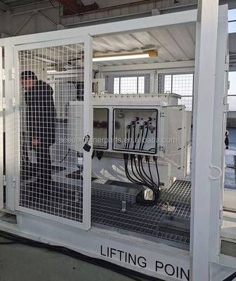 5ft 6ft 8ft 9ft 10ft 45ft 48ft 53ft C5 H Painting Power Transformer Steel Floor for Compressor Frame Skid and Efficiency
