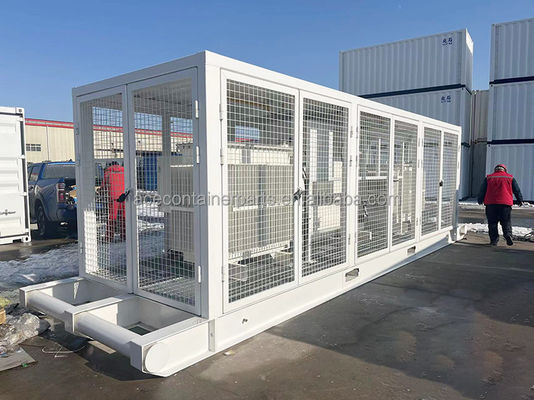 5ft 6ft 8ft 9ft 10ft 45ft 48ft 53ft C5 H Painting Power Transformer Steel Floor for Compressor Frame Skid and Efficiency