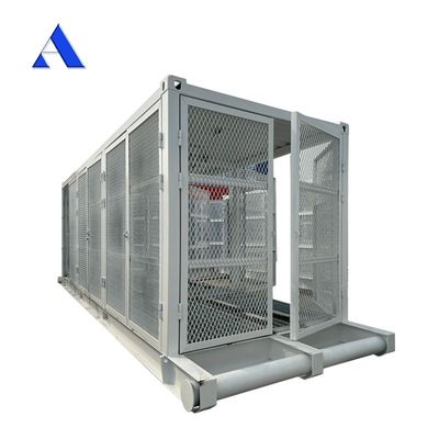 5ft 6ft 8ft 9ft 10ft 45ft 48ft 53ft C5 H Painting Power Transformer Steel Floor for Compressor Frame Skid and Efficiency
