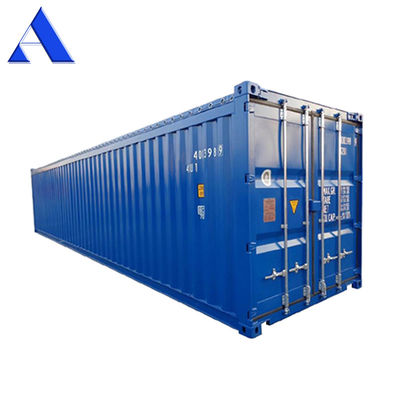 40ft Open Top Shipping Containers with Soft Type PVC Tarpaulin Roof Cover in Excellent Condition