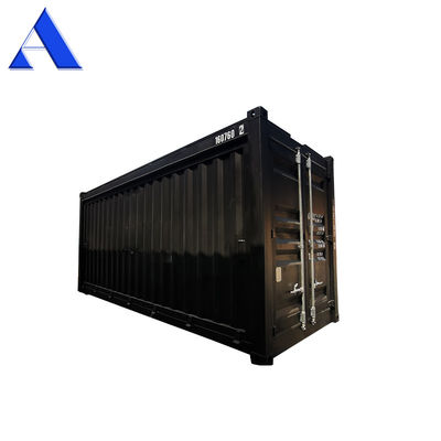 Professional Customized Side Opening 20ft Shipping Container Coffee Shop Fast Food Shop with Ladder and Top Security Rail