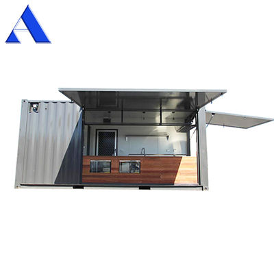 20ft Mobile Shipping Container Commercial Kitchen with Modern Design Style and Corten-A Customization