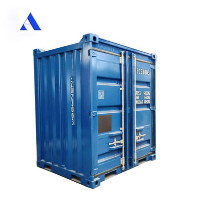 DNV 2.7-1 Standard 6ft Offshore Dry Container with Middle Deck Steel and Corten Material Optional Color/Logo