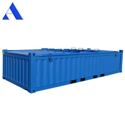 40ft Open Top Shipping Container Half Height Steel or Tarpaulin Roof Cover 40 Feet Length Choose Capacity 14.36 cbm
