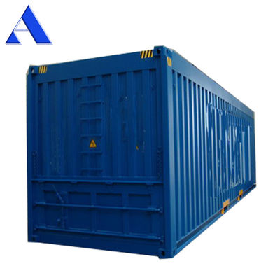 Top Loading Front Unloading Steel Floor 20ft Dry Cargo Grain Intermediate Bulk Storage ISO Shipping Container