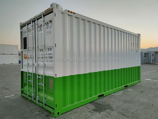 20ft Closed Box Double Door Corten Steel CCU Units for Oil Drilling DNV 2.7-1 Standard Offshore Container Cargo Carrying