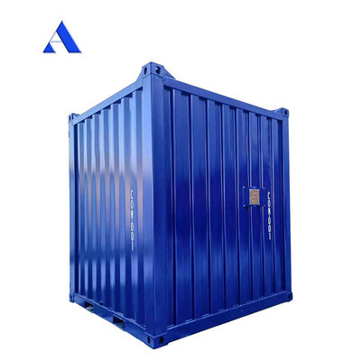 ISO 10855 Standard 8ft Mini Storage Box Container with External Dimensions of 2438 x 2438 x 2896 mm and 8100 kgs Payload