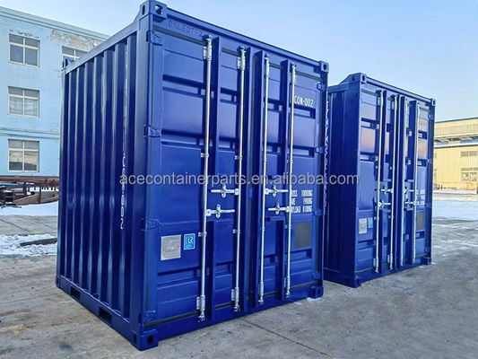 ISO 10855 Standard 8ft Mini Storage Box Container with External Dimensions of 2438 x 2438 x 2896 mm and 8100 kgs Payload