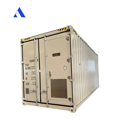 External Dimensions of 6058 x 2438 x 2591/2896mm ISO Standard 20ft Container for Solar Power Energy Battery Storage System