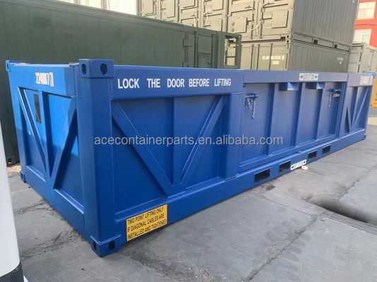 DNV 2.7-1 / ISO 10855 Standard 6.6m Offshore Cargo Basket with 4 Legs Made of Corten Steel and Certified by BV