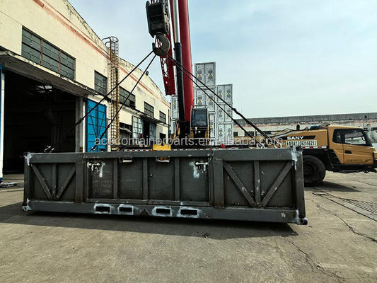 DNV 2.7-1 / ISO 10855 Standard 6.6m Offshore Cargo Basket with 4 Legs Made of Corten Steel and Certified by BV
