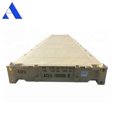 12 Meters 40 Foot CSC Certified Dry Steel Container Platform with Internal Dimensions of 12192 x 2438 x 482 mm