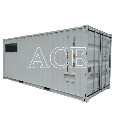 Max Gross Weight of 4600KGS Pre-Fabricated Steel Cabinet Shelf and Hanger Rack 20ft Modified Shipping Container Workshop