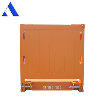 20ft 20 ft 20 Flat Rack Flatrack Container Ocean Shipping Containers Tare Weight 2750KGS Floor 28mm Plywood Floor