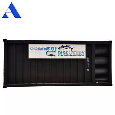 40ft Shipping Container Swimming Pool Outdoor with Durable Corten-A Structure and Plywood Floor