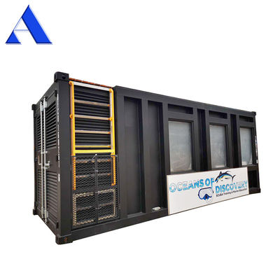 40ft Shipping Container Swimming Pool Outdoor with Durable Corten-A Structure and Plywood Floor