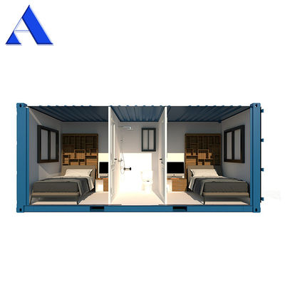 Custom Made Luxury Prefab Container House Flexible Design with Aluminum Window and 20ft Shipping Container