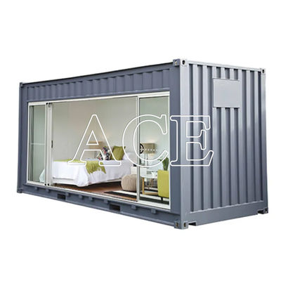 Custom Made Luxury Prefab Container House Flexible Design with Aluminum Window and 20ft Shipping Container