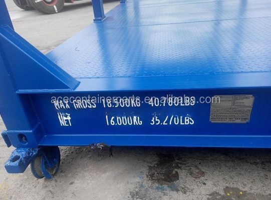 Convenient and Mobile 20ft Modified Shipping Container Frames with Corten Steel or Galvanized Material