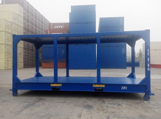 Convenient and Mobile 20ft Modified Shipping Container Frames with Corten Steel or Galvanized Material