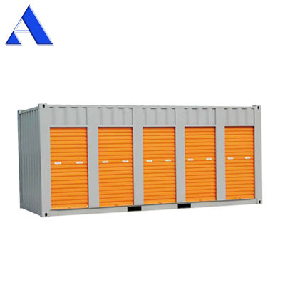 Secure Roller Shutter Side Door Open Pop Up Mobile Shipping 20ft Movable Portable Self Storage for Shipping Containers