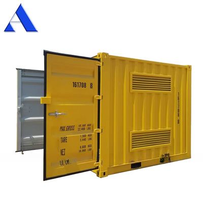 10ft Steel Grating Bundled Floor Ventilated Shutter Dry Container for Dangerous Goods Storage Shipping Containers