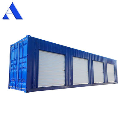Pop Up Roller Shutter Side Door 20ft 40ft Self Storage Shipping Container in Shandong Hebei with Floor Plywood or Steel