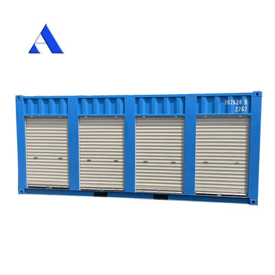Pop Up Roller Shutter Side Door 20ft 40ft Self Storage Shipping Container in Shandong Hebei with Floor Plywood or Steel