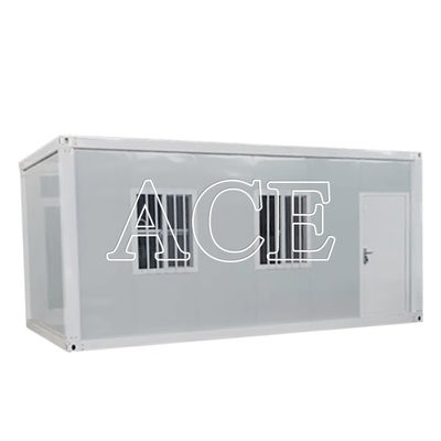 1 Door 3m 6m 7m Length Quick Made Easy Build Assembly 20ft Flat Pack Container House Office with Optional Toilet and Shower