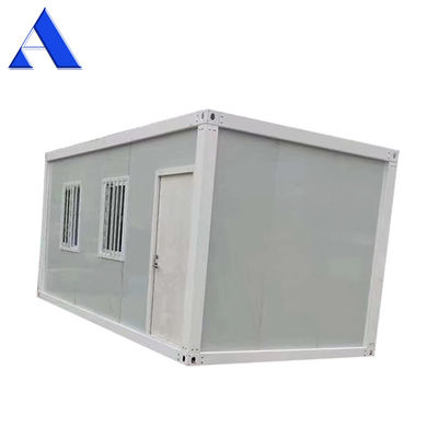 1 Door 3m 6m 7m Length Quick Made Easy Build Assembly 20ft Flat Pack Container House Office with Optional Toilet and Shower