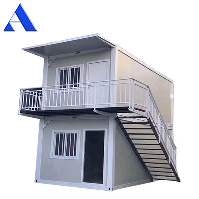 Customizable Flat Pack Prefabricated Container House with Optional Toilet and Shower for Office Building